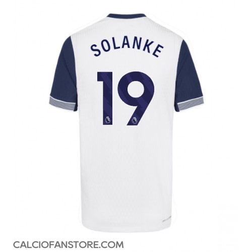 Maglia Calcio Tottenham Hotspur Dominic Solanke #19 Prima Divisa 2024-25 Manica Corta